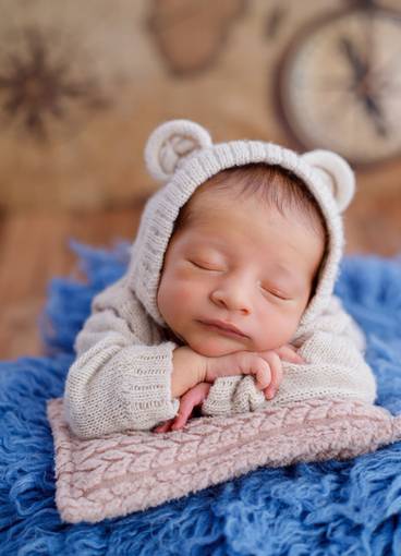 Newborn menino de Anthony 18 dias