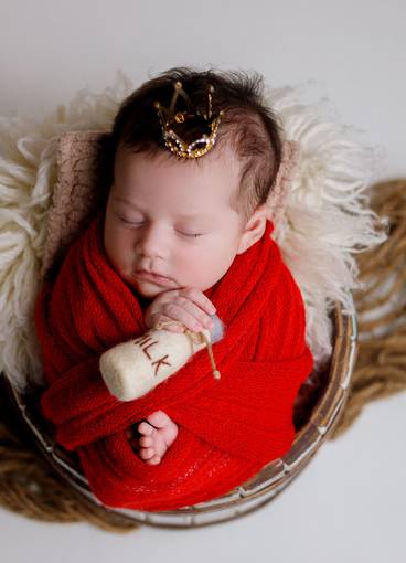 Newborn menina de Isis  35 dias 