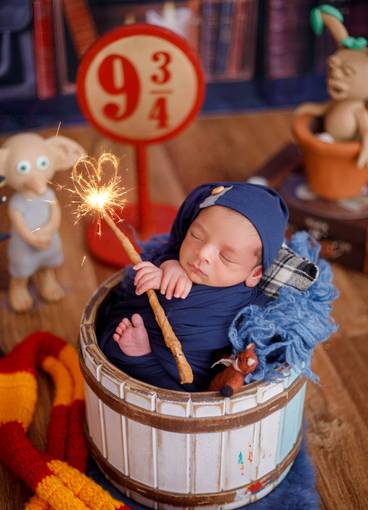 Newborn menino de Beni 