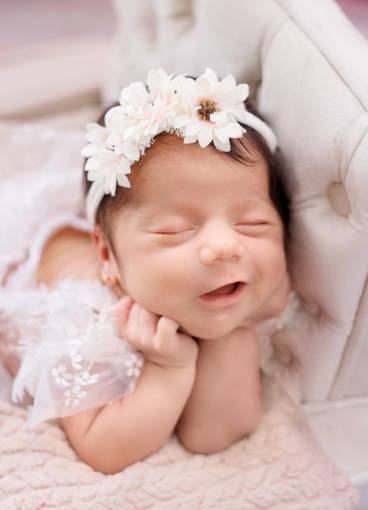 Newborn menina de Martina 11 dias 