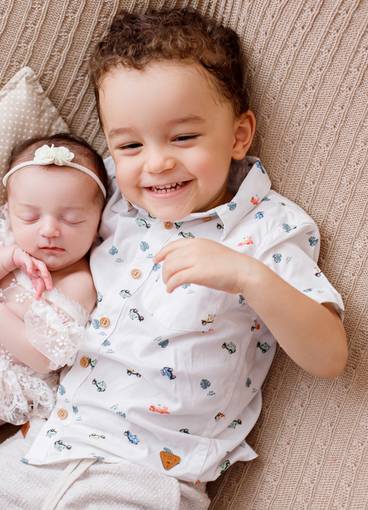 Newborn menina de Raphaela 