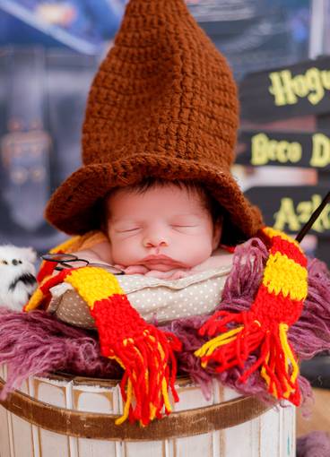 Newborn menina de Valentina 