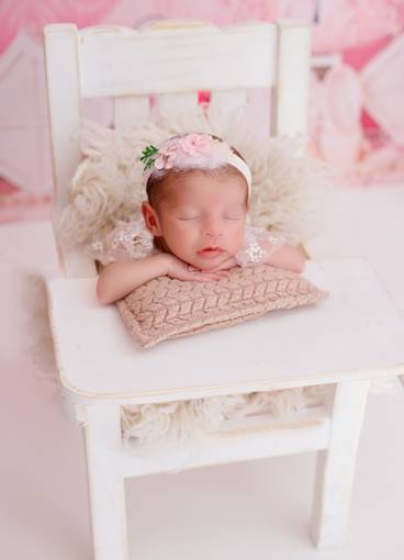 Newborn menina de Manu 