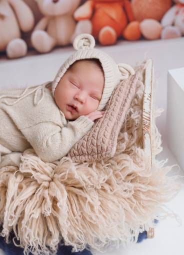 Newborn menino de Pedro 