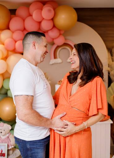 gestantes  de Chá de bebê Cris