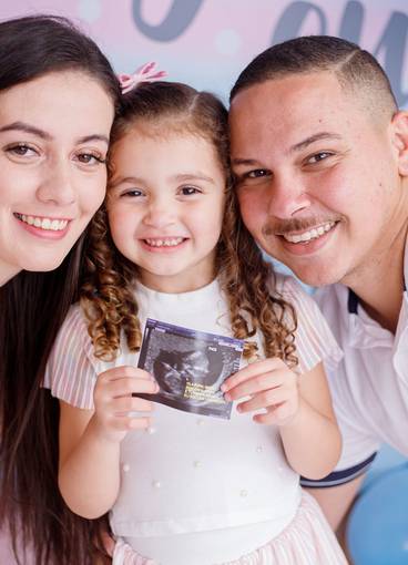 gestantes  de chá revelação Karina