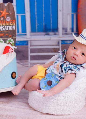 Newborn menino de Davi  17 dias