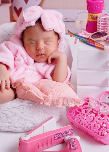 Newborn menina de Liz  27 dias 