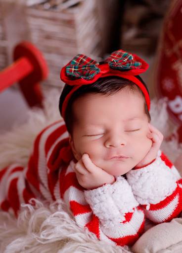 Newborn menina de Maia 10 dias 