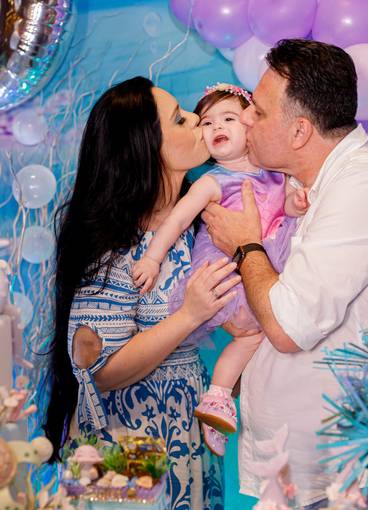 Aniversários de Esther 1 Ano