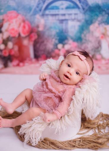 Acompanhamento mensal de Stella 1 mês 