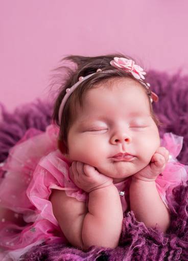 Newborn menina de Anna Luiza  44 dias