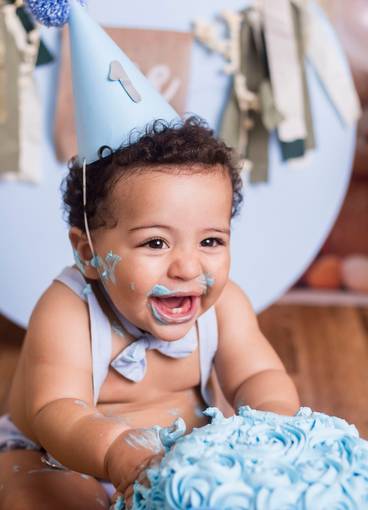 Smash the cake de Teodoro 1 ano 