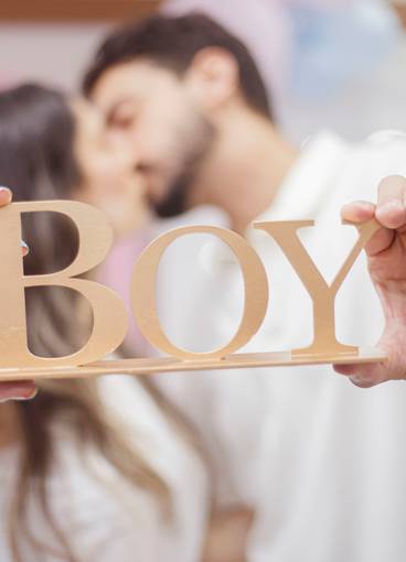 gestantes  de Chá revelação Pamela e Felipe