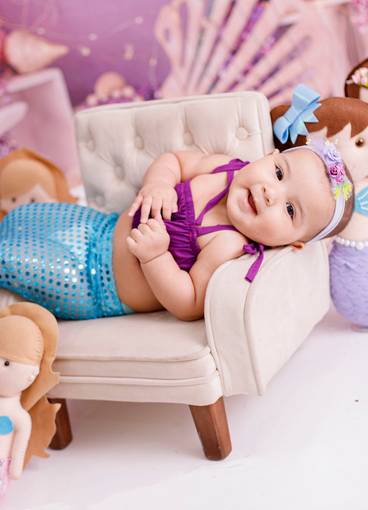 Ensaios temáticos de Maria Alice 6 meses 