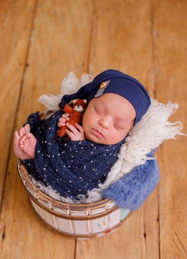 Newborn menino de Igor 21 dias