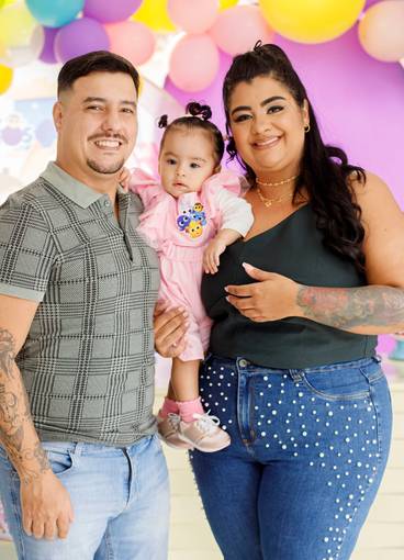 Aniversários de Helena 1 ano