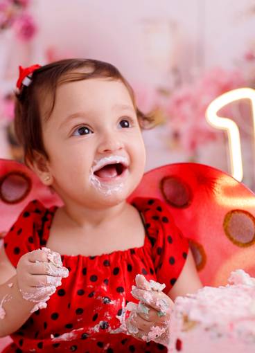 Smash the cake de Joana 1 ano 