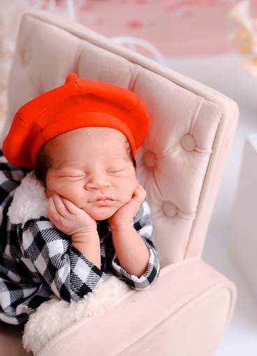 Newborn menina de Maya 19 dias 