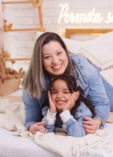 mamãe e eu  de Chirley dia das mamães
