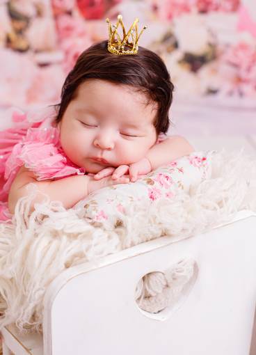 Newborn menina de Helena 46 dias 