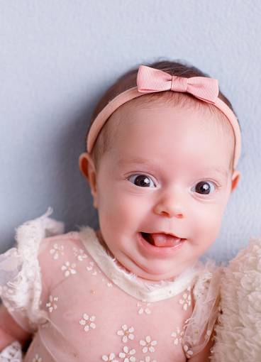 Newborn menina de Chiara  46 dias 