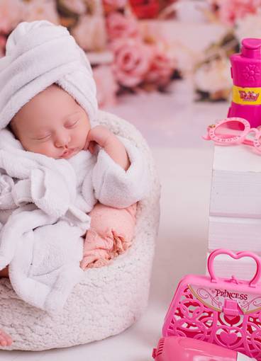 Newborn menina de Catarina 23 dias 