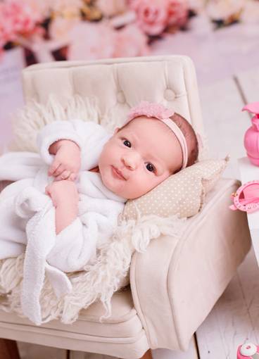 Ensaios temáticos de Mavi 1 mês 