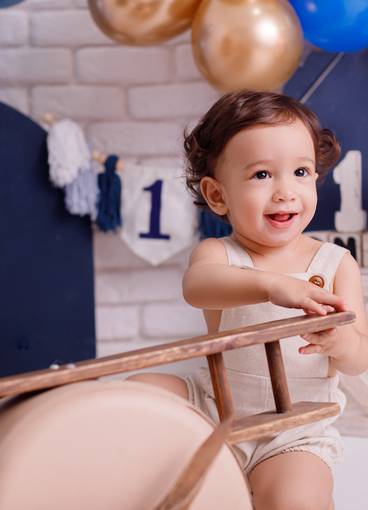 Smash the cake de Ian 1 ano