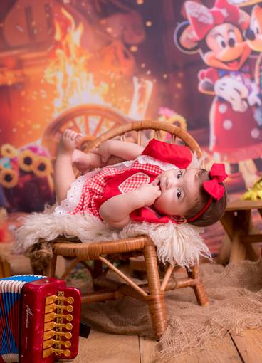 Acompanhamento mensal de Maya 6ª mês acompanhamento