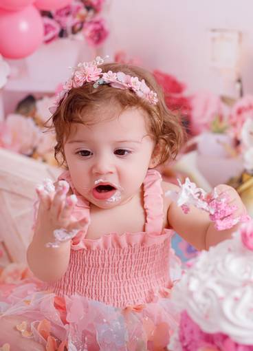 Smash the cake de Marina 1 ano 