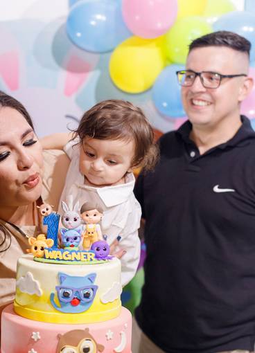 Aniversários de Wagner 1 ano 