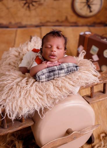 Newborn menino de Zion  11 dias 