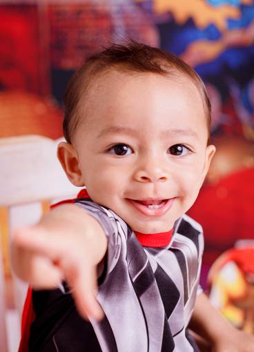 Smash the cake de Heitor 1 ano