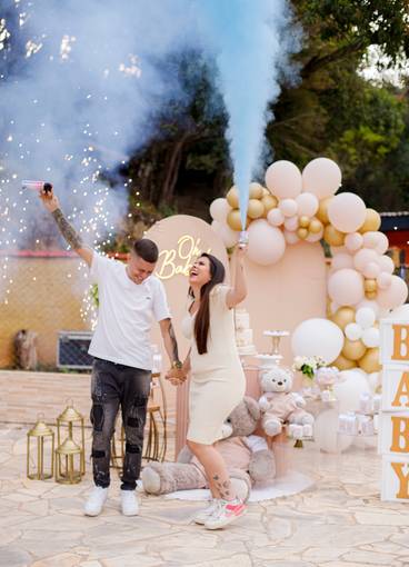 gestantes  de Helena chá revelação 