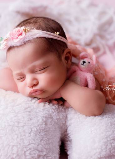 Newborn menina de Anna Luíza 16 dias