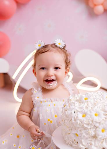 Smash the cake de Luiza 1 ano 