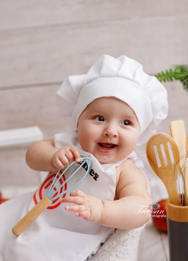 Acompanhamento mensal de Aurora Mini chef