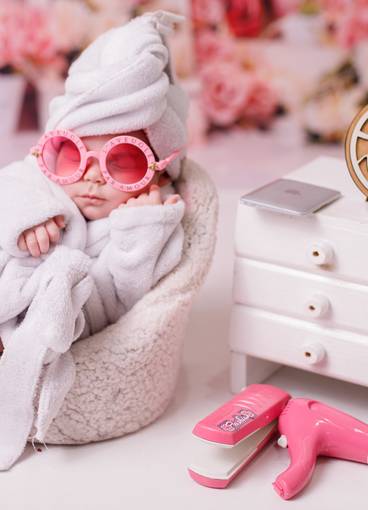 Newborn menina de Maria Cecilia  20 dias 