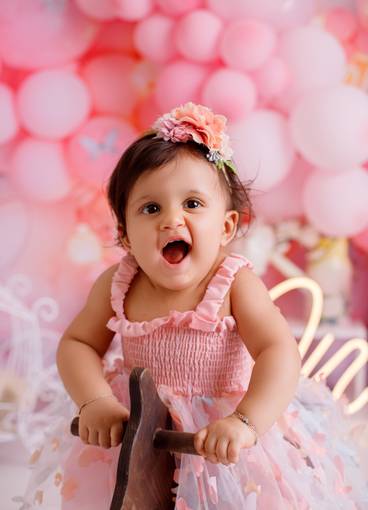 Smash the cake de Perola 1 ano