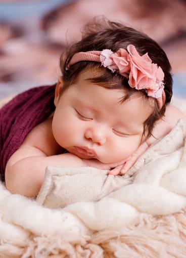 Newborn menina de Carol  2 meses 