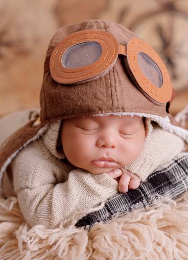 Newborn menino de Matias 