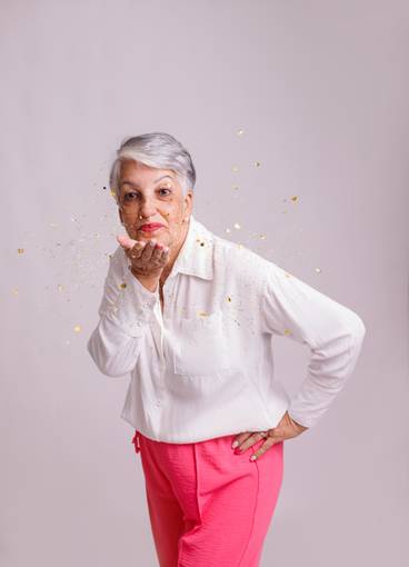 Ensaio Adulto  de D Cida 70 anos 