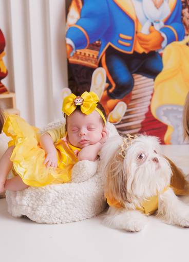 Newborn menina de Giovanna 