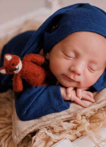 Newborn menino de Guilherme