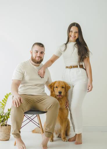 Família de Ângelo e Amanda