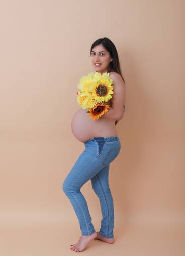 Grávida de Vânia