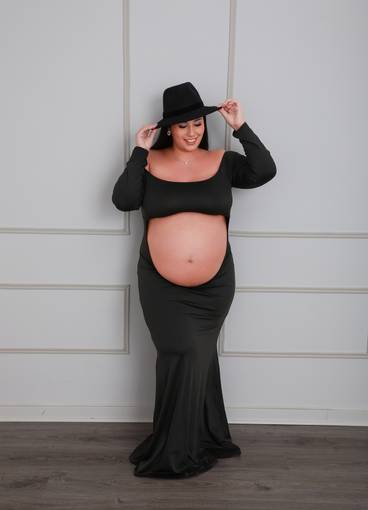 Grávida de Cristiana