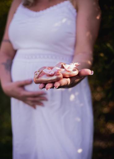 Gestante de Viviane - 7 Meses