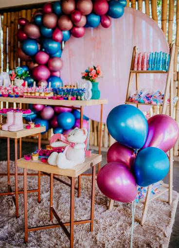 Infantil de Chá Revelação